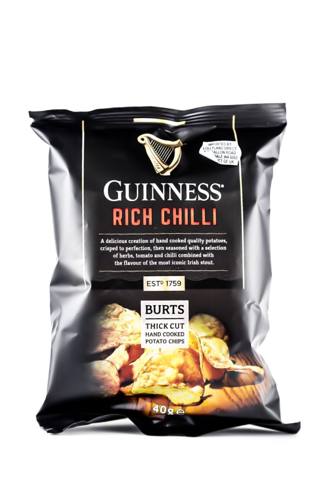 Guinness Rich Chilli Crisps Before Best Of British