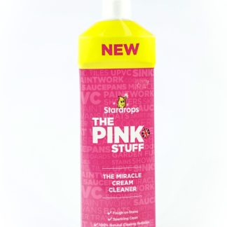 Stardrops - The Pink Stuff -Bathroom Foam Cleaner and Cream Cleaner Bundle (1 Bathroom Foam Spray, 1 Cream Cleaner)