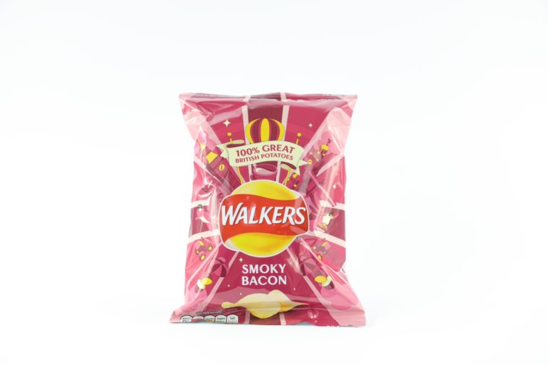 Walkers Smokey Bacon Crisps Best Before 05.10.2024 Best Of British