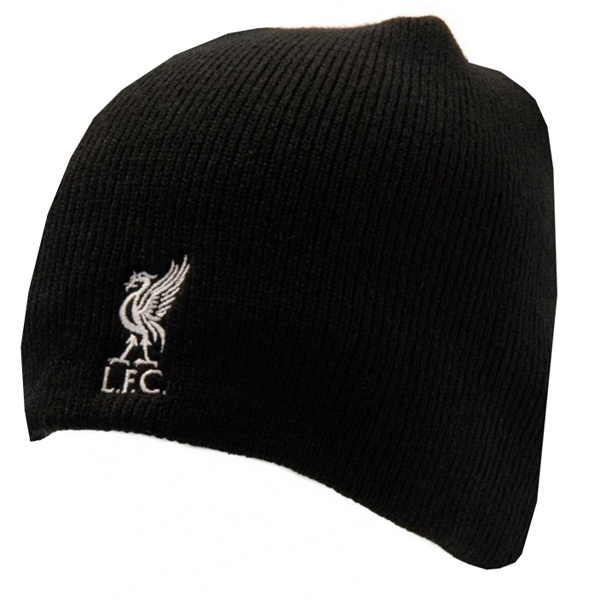 Liverpool Black Knitted Beanie Best Of British