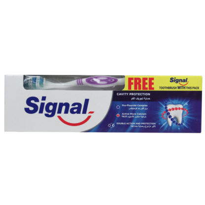 Signal Toothpaste Paste and Brush Set