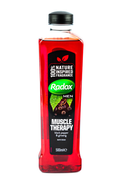 Radox Muscle Therapy with Black Pepper and Ginseng from the UK - Best of British