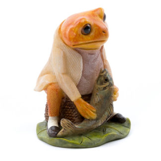 Peter Rabbit frog ornament