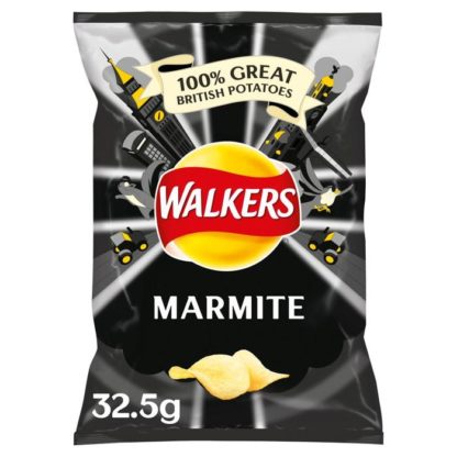 Walkers Marmite Potato Crisps from the UK - Best of British