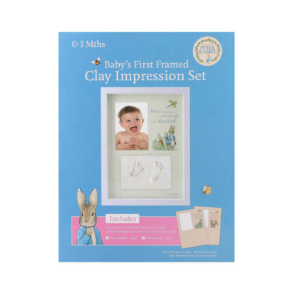 Peter Rabbit baby's first impressions frame from the UK - Best of British