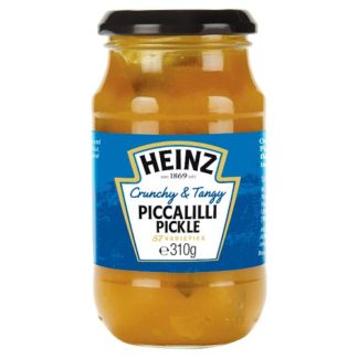 Heinz Piccalilli Pickle Crunchy and Tangy from the UK - Best of British