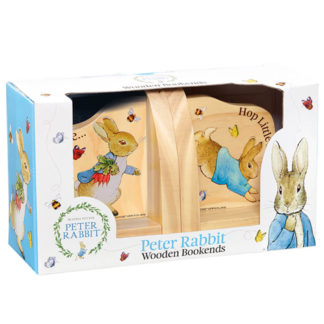 WOODEN BEATRIX POTTER Wooden Bookends from the UK - Best of British