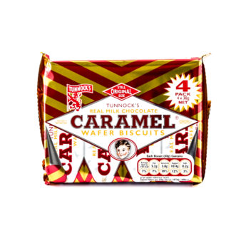 Tunnocks Caramel Wafer Biscuits