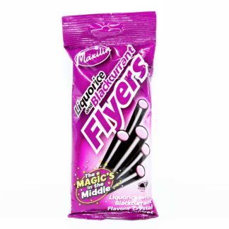 Liquorice and Blackcurrant Flyers