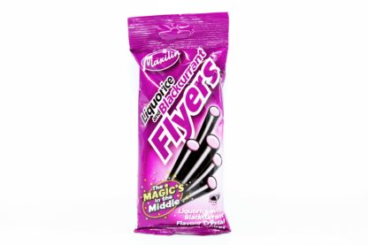 Liquorice and Blackcurrant Flyers