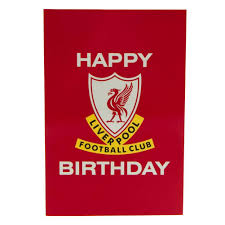 Liverpool Birthday Card Large