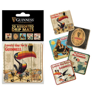 Guinness Heritage Advertising Drip Mats