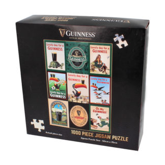 Official Guinness 1000 Piece Jigsaw Puzzle With Guinness Ads Design