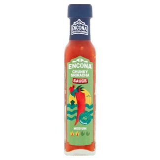 Encona Chunky Sriracha Medium Hot Pepper Sauce