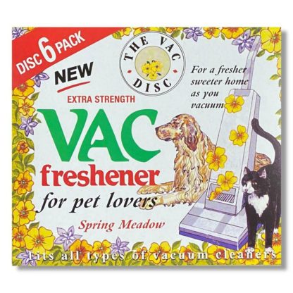 Vac Freshener Pet Lovers Spring Meadow 6 Disc Pack