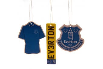 Everton Air Freshener - 3 Pack