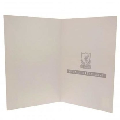 Liverpool FC Retro Dad Birthday Card