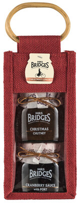 Mrs Bridges Christmas Lunch Jute Bag