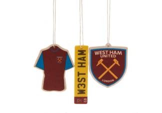 West Ham Air Freshener- 3 Pack