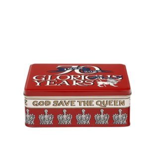 God Save the Queen Jubilee Biscuit Tin