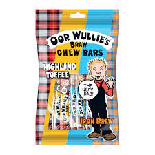 Oor Wullies Highland Toffee Iron Brew Chew Bars