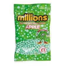 Millions Apple 100g Bag