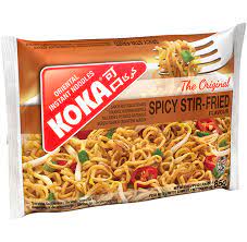 Koka Spicy Stir Fry Noodles Single Pack