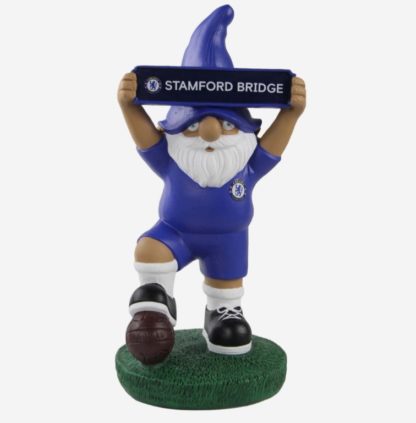 Chelsea Gnome with Sign