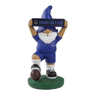 Everton Gnome with Sign