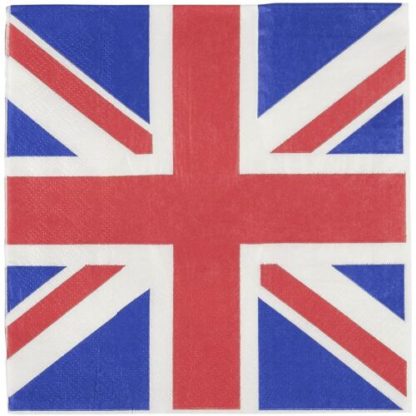 Union Jack Paper Napkins x16