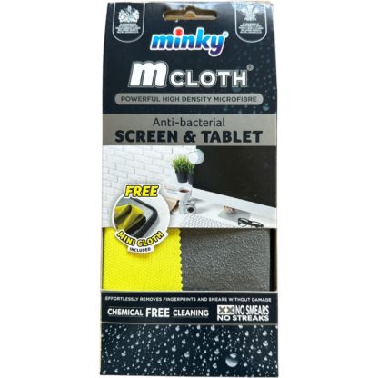 Minky Mcloth Anti-bacterial Screen & Tablet
