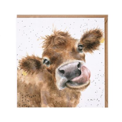 Wrendale Design Moo Greeting Card