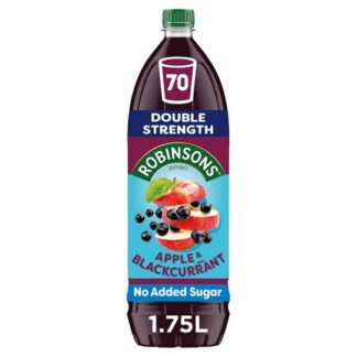 Apple and Blackcurrant Squash Double Strength 1.75l