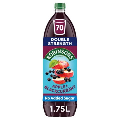 Apple and Blackcurrant Squash Double Strength 1.75l