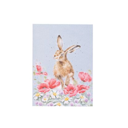 Field of Flowers Hare A6 Notebook