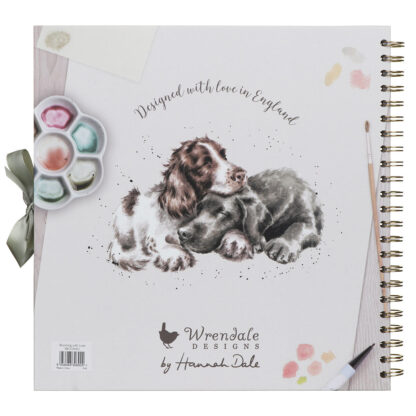 Wrendale Designs Blooming With Love Dog Scrapbook Album