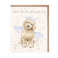 Wrendale Design Greeting Card Bark! The Herald..