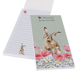 Wrendale Designs Shopping Pad Hare Field of Flowers