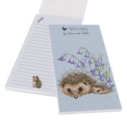 Wrendale Designs Shopping Pad Love and Hedgehugs