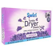 Swirl Tumble Dyer Sheets