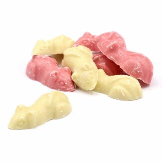 Pink and White Mice