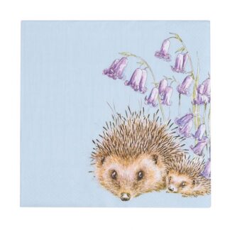 Wrendale Design Hedgehugs Awakening Napkin