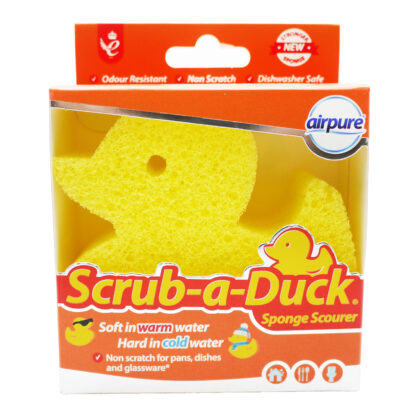 Scrub a Duck, sponge scourer