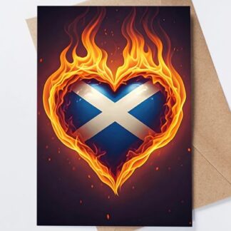 Scotland Heart in Flames