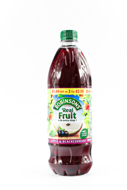Robinsons Apple and Blackcurrant Squash 1ltr