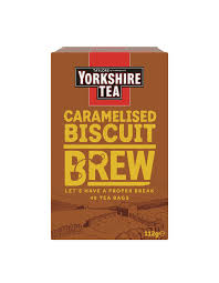 Yorkshire Tea with Caramelised Biscuit, 40 tea bags