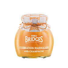 Mrs Bridges Celebration Marmalade with Champagne