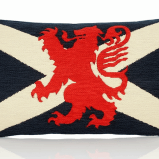 Scotland Lion Chenille Cushion