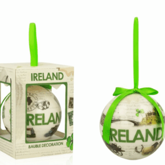 Ireland Collage Bauble in Box