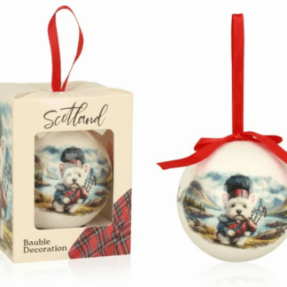 Scotland Westie Bauble